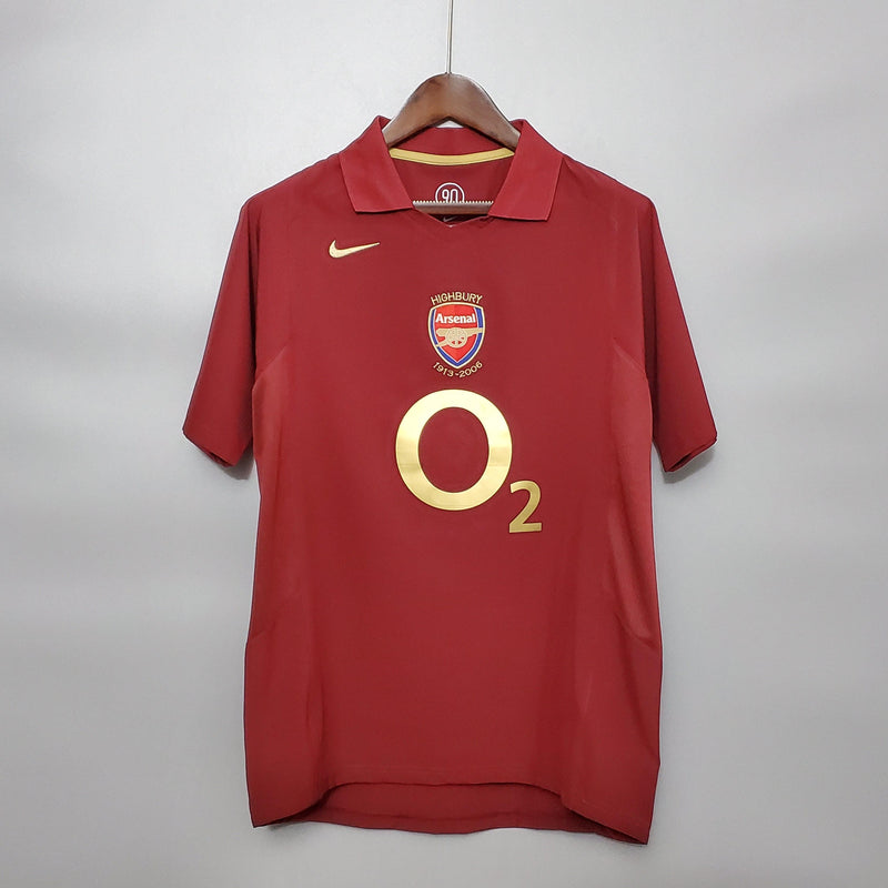 Retro Arsenal 2005/06 Home Jersey