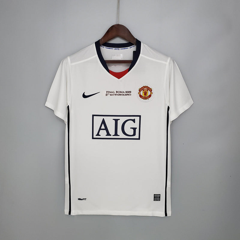 Retro Manchester United 2008/09 Home Jersey Champions League Edition Jersey