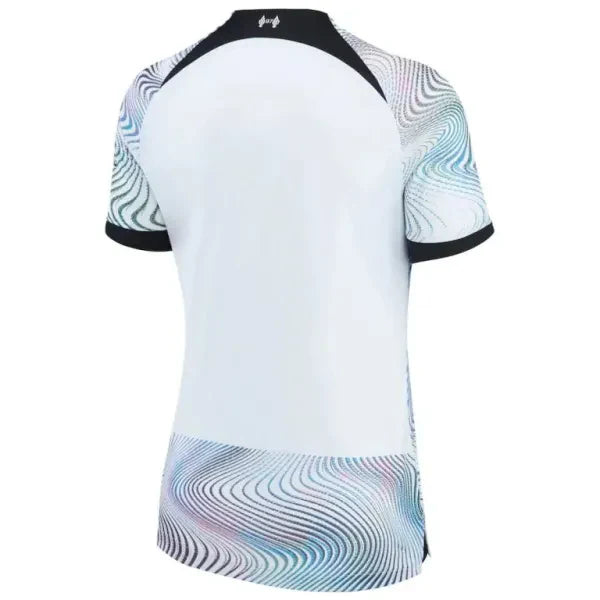 Camisa Liverpool Away 22/23 s/n° Torcedor Nike Feminina - Branca