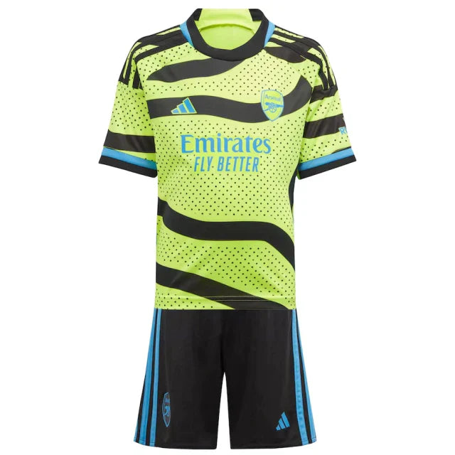 Kids Set Arsenal Away Jersey 23/24 - Green